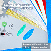 Waterproof Holographic Adhesive Craft PVC Sheets DIY-WH0671-266-4