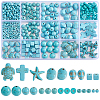 12 Styles Synthetic Turquoise Beads TURQ-SP0001-01B-1