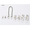 Tarnish Resistant 304 Stainless Steel Ball Chain Connectors LS-STAS-R089-04-3