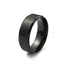 201 Stainless Steel Plain Band Ring for Women RJEW-WH0010-06G-MB-1