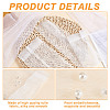 Olycraft 2 Pairs 2 Styles Nylon Tulle Long Sleeve FIND-OC0003-16-4