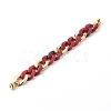 Acrylic & CCB Plastic Curb Chain Phone Case Chain HJEW-JM00485-03-1
