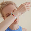 56Pcs 14 Style Spray Painted Alloy Beads FIND-FH0007-83-6