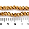 Electroplate Transparent Glass Beads Strands EGLA-A034-T6mm-UA01-2