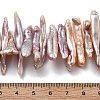 Natural Baroque Keshi Pearl Beads Strands PEAR-P064-03C-01A-5
