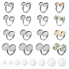 DIY Round Cuff Ring Making Kits DIY-UN0008-10-1