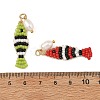 TOHO Glass Seed Beaded & Natural Cultured Freshwater Pearl Pendnats PALLOY-MZ01377-3