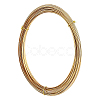 Half Round Brass Wire for Jewelry Making CWIR-WH0003-02G-6