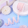5 Yards Elastic Velvet Organza Ribbon SRIB-TA0001-28E-4