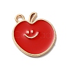 Alloy Enamel Pendants ENAM-E064-25KCG-02-1
