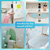 Shell-Shaped Rubber & Plastic Bathtub Non-Slip Stickers AJEW-WH0258-258B-7