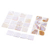 3Pcs 3 Styles Natural Shell Nail Art Display Board ODIS-TA0001-04-2