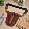 Imitation Leather Outdoor Garden Tool Storage Bag AJEW-WH20020-296A-3