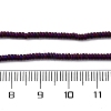 Electroplated Non-magnetic Hematite Beads Strands G-P571-A01-01G-4