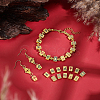 48Pcs 12 Styles Alloy Enamel Beads ENAM-NB0002-27-4