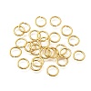 Brass Open Jump Rings KK-B147-03H-G-1