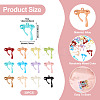 30Pcs Alloy with Spary Painted Pendants FIND-TA0006-81-4