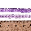 Crackle Transparent Glass Beads Strands GLAA-N062-4mm-09-2