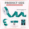 1 Roll Imitation Leather Polyester Ribbon LC-TA0001-02A-3