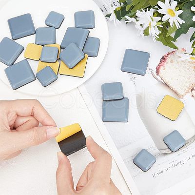 CHGCRAFT 24Pcs 3 Styles Self Adhesive Plastic Furniture Sliders FIND-CA0001-91-1