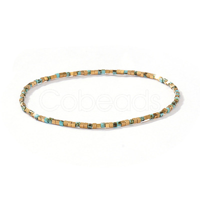 Bohemian Glass Seed Bead Stretch Bracelets for Women VC8065-3-1