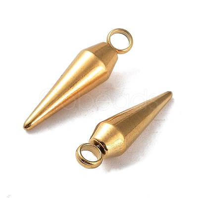 Ion Plating(IP) 201 Stainless Steel Pendants STAS-M323-29G-1-1