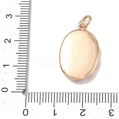 Printed Brass Pendants KK-CBA9B3D-02G-04-1