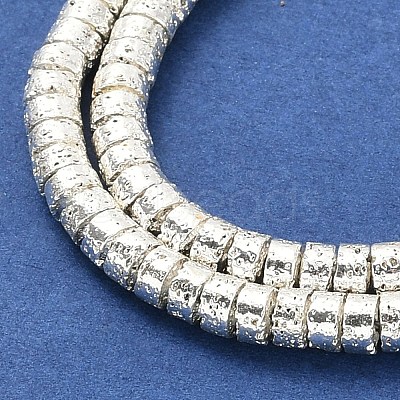 Electroplated Synthetic Non-Magnetic Hematite Beads Strands G-U003-16C-1