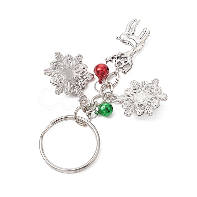 Alloy with Cubic Zirconia Keychain KEYC-JKC00865-1