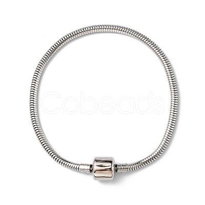 304 Stainless Steel European Style Bracelets for Jewelry Making BJEW-YW0001-07-1