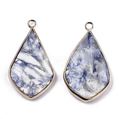 Synthetic Calcite Pendants G-R481-07B-1