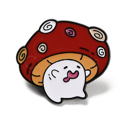 Mushroom Enamel Pins JEWB-I060-03EB-03-1