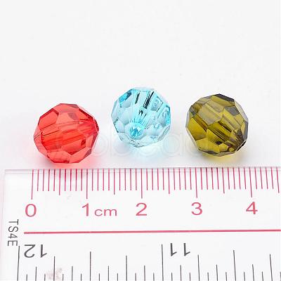 Mixed Transparent Acrylic Beads X-PL505Y-1