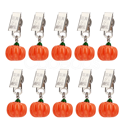 12Pcs Resin Imitation Fruit Tablecloth Weights HJEW-AR00006-1