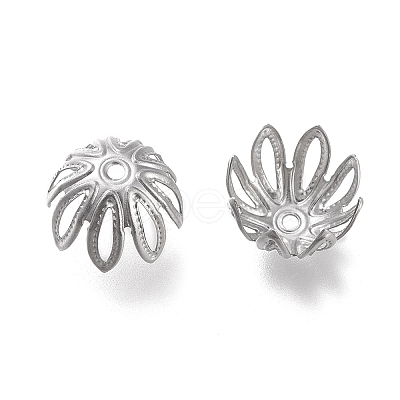Non-Tarnish 304 Stainless Steel Fancy Bead Caps LS-STAS-K194-17P-1