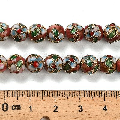 Handmade Cloisonne Beads CLB-O001-M10-05-1