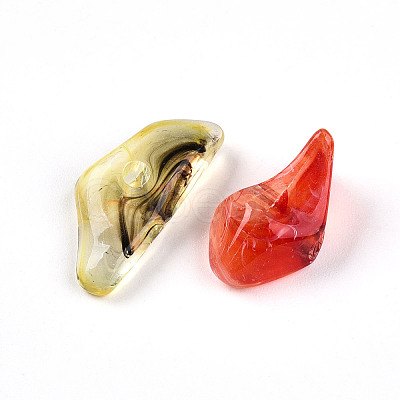 Transparent Acrylic Beads TACR-T028-37H-1