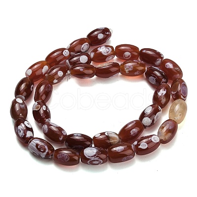 Natural Agate Beads Strands G-F811-B01-01-1