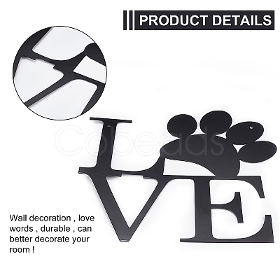 Iron Wall Decorations IFIN-WH0053-34-1