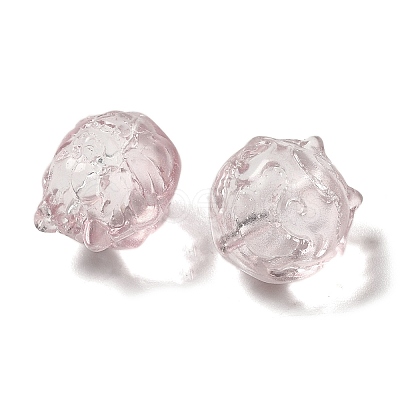 Transparent Glass Beads GLAA-D025-05E-1