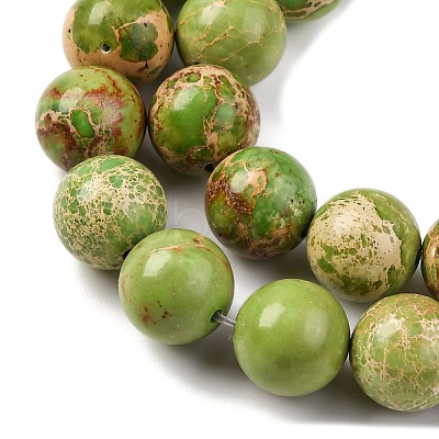 Dyed Natural Regalite/Imperial Jasper/Sea Sediment Jasper Beads Strands G-B124-C03-08-1