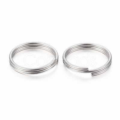 Tarnish Resistant 304 Stainless Steel Split Rings STAS-H413-05P-D-1