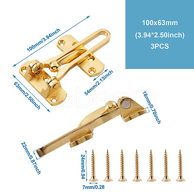 Zinc Alloy Swing Bar Door Lock SW-TAC0002-01A-1