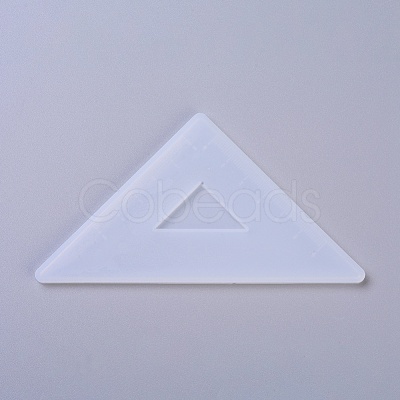 DIY Triangle Ruler Silicone Molds DIY-G010-68-1