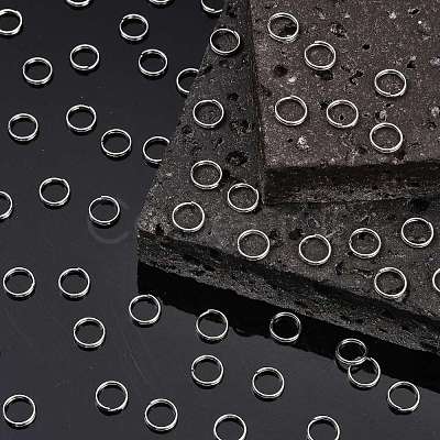 Tarnish Resistant 304 Stainless Steel Split Rings STAS-M216-09-1
