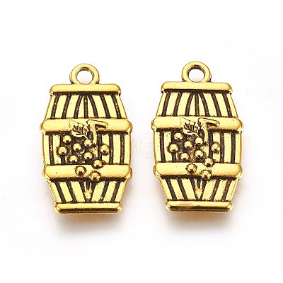 Tibetan Style Alloy Pendants LS-TIBEB-A11923-AG-FF-1