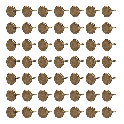 100Pcs Iron Sofa Flat-Head Nail IFIN-TA0001-81-1