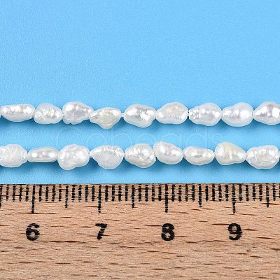 Natural Cultured Freshwater Pearl Beads Strands LS-PEAR-N014-03H-1
