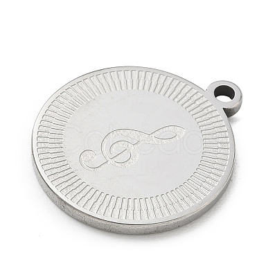 201 Stainless Steel Pendants SA-CBA3D3A-05P-22-1