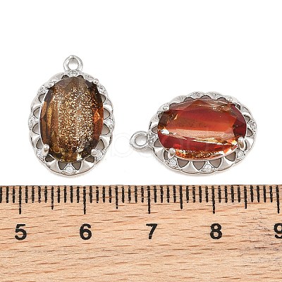 Brass Glass Pendants GL-CBABDD8-17P-02-1